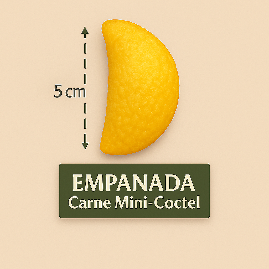 Empanada de carne desmechada mini coctel